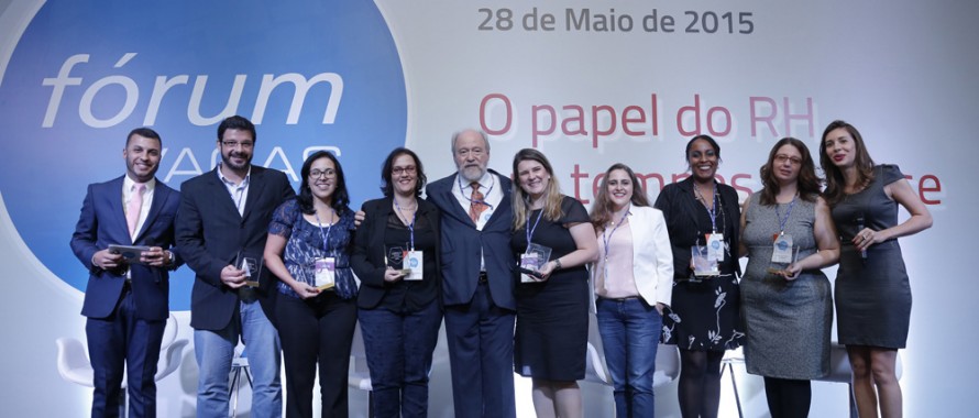 Vencedores do prêmio VAGAS 10+ no Fórum VAGAS